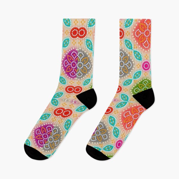 Item preview, Colorful Mandala Floral Pattern – Vibrant Boho Geometric Art designed and sold by Kruti Collection.