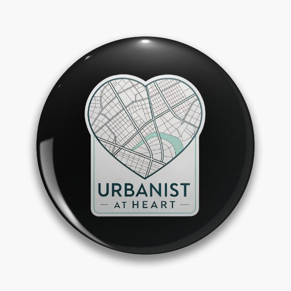 Item preview, Urbanist at Heart – Minimal City Map for Architecture & Design Lovers designed and sold by VividOrganica.