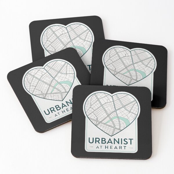 Item preview, Urbanist at Heart – Minimal City Map for Architecture & Design Lovers designed and sold by VividOrganica.