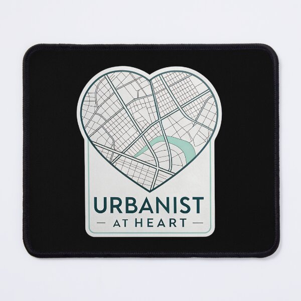 Item preview, Urbanist at Heart – Minimal City Map for Architecture & Design Lovers designed and sold by VividOrganica.