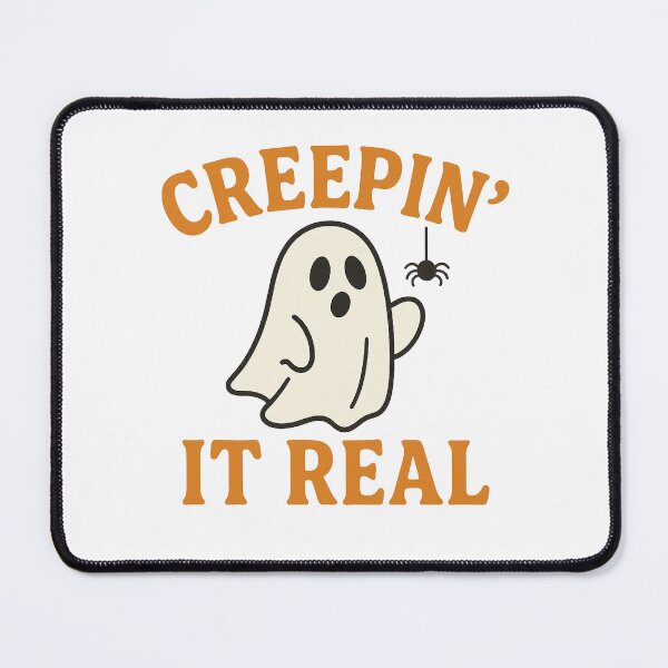 Item preview, Creepin’ It Real – Funny Halloween Ghost Design designed and sold by Magh-rebia.