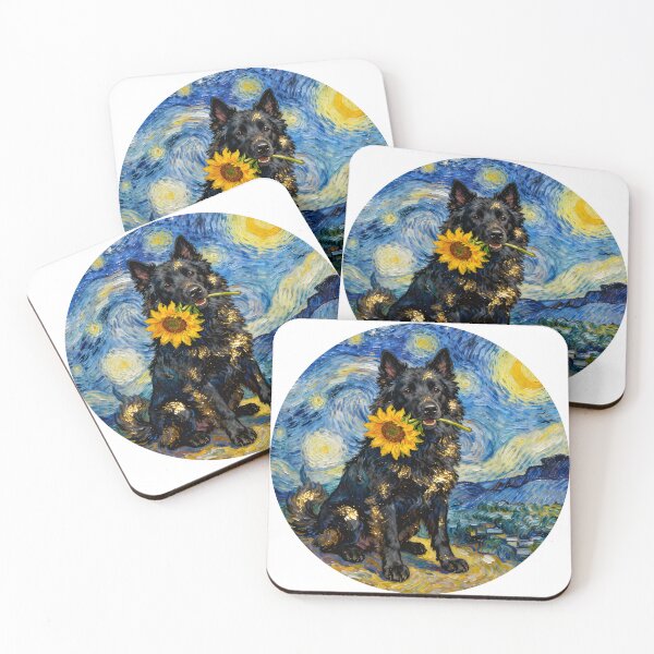 Item preview, Terranova negra, estilo Van Gogh designed and sold by barbastyle.