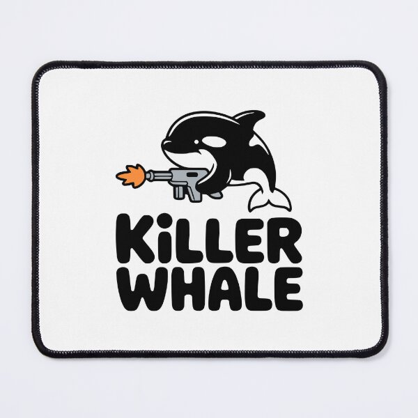 Item preview, Killer Whale! Cute Orca Gun Pun designed and sold by PMCreative.