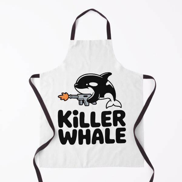 Item preview, Killer Whale! Cute Orca Gun Pun designed and sold by PMCreative.