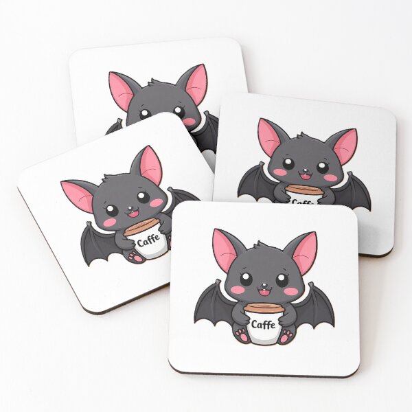 Item preview, Caffeine and Chaos – Halloween Bat Coffee Lover designed and sold by AmetistLight.