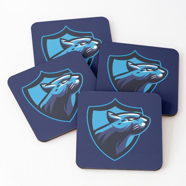 Item preview, Blue Panther Shield | Fierce Panther Emblem Mascot Design designed and sold by MerlinWear.