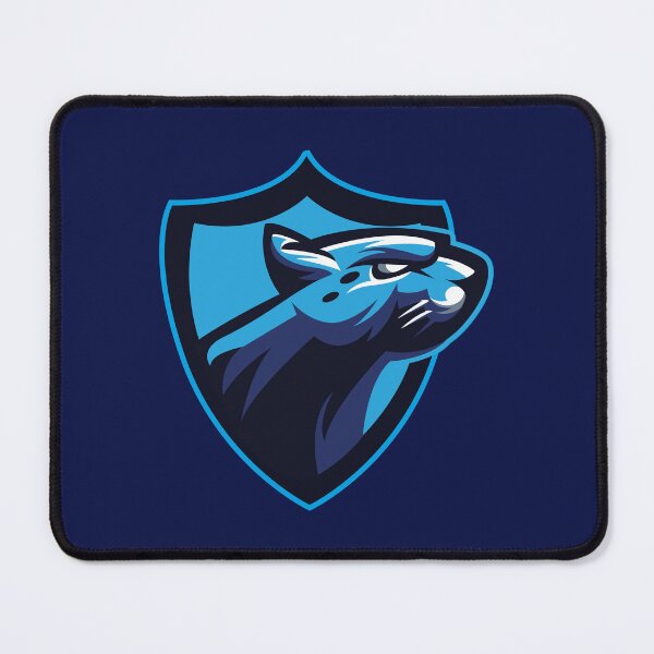 Item preview, Blue Panther Shield | Fierce Panther Emblem Mascot Design designed and sold by MerlinWear.