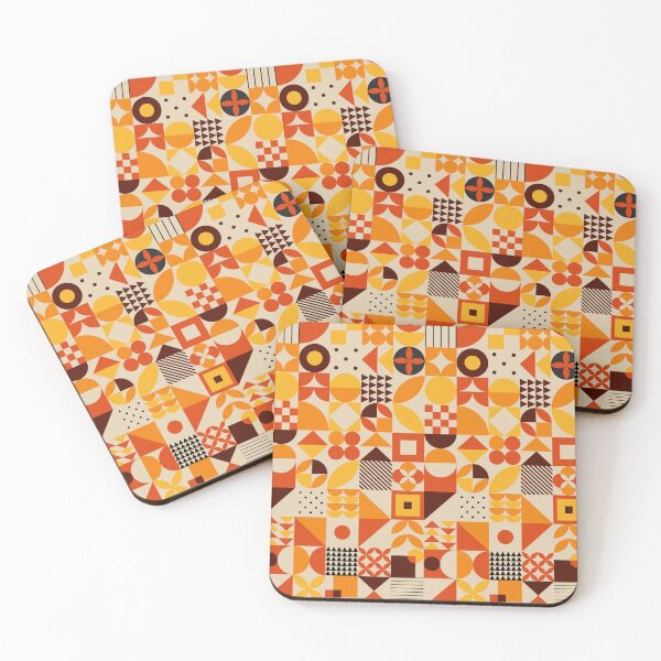 Item preview, Retro Autumn Geometric – Bold Fall Pattern Phone Case designed and sold by Feral Confetti.