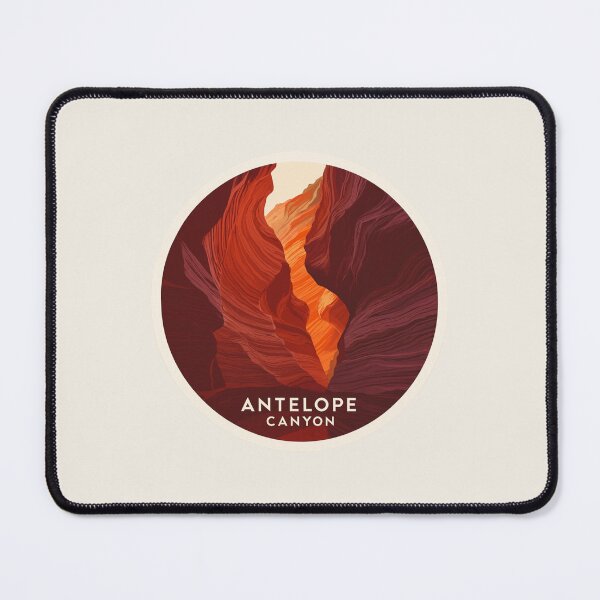 Item preview, Antelope Canyon Arizona Vintage Travel Sticker - Retro Slot Canyon & Desert Light designed and sold by Blurbean.