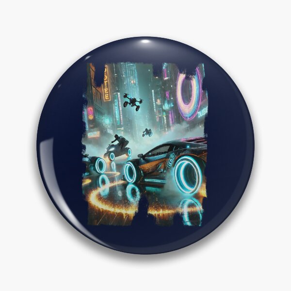 Item preview, Cyberpunk Monster Truck Racing  designed and sold by Lowacalliop.