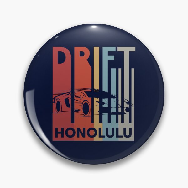 Artikelvorschau, Drift Honolulu Lover Retro Vintage StyleGeschenk Drift HonoluluSpinning WheelsHawaii entworfen und verkauft von Lowacalliop.