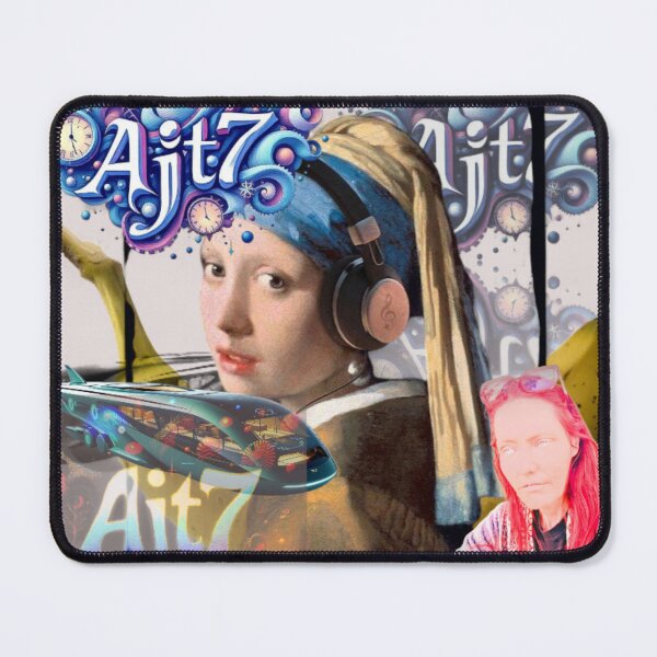 Item preview, Ajt7 AmberLand Left Earring Vermeer tribute designed and sold by AJT7rb.
