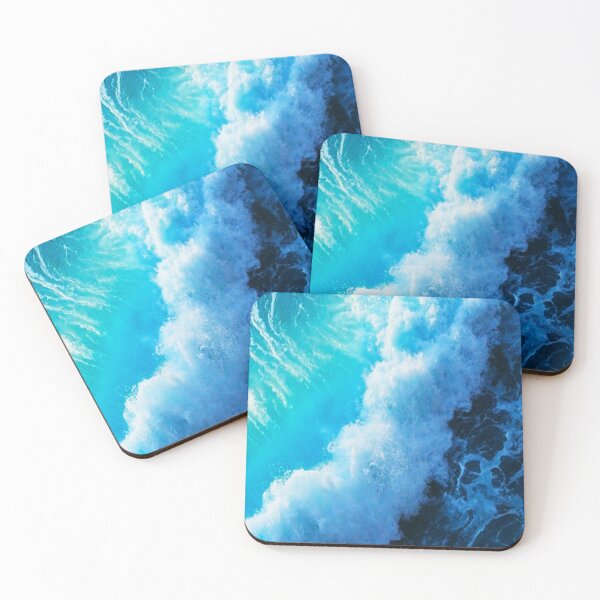 Item preview, Crashing Blue Ocean Waves designed and sold by SouthShorePics.