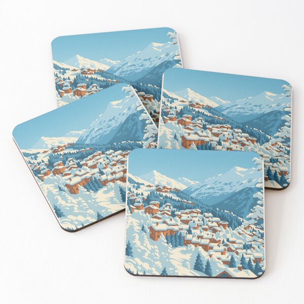 Item preview, Méribel ski poster designed and sold by Findmeifyoucan.