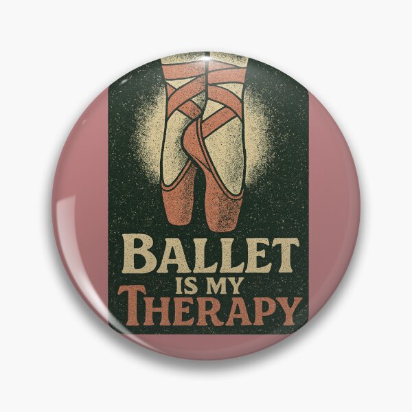 Item preview, Ballet is my therapy designed and sold by FrictionMaxxing.