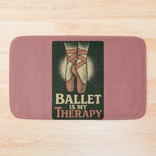 Item preview, Ballet is my therapy designed and sold by FrictionMaxxing.