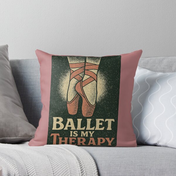 Item preview, Ballet is my therapy designed and sold by FrictionMaxxing.
