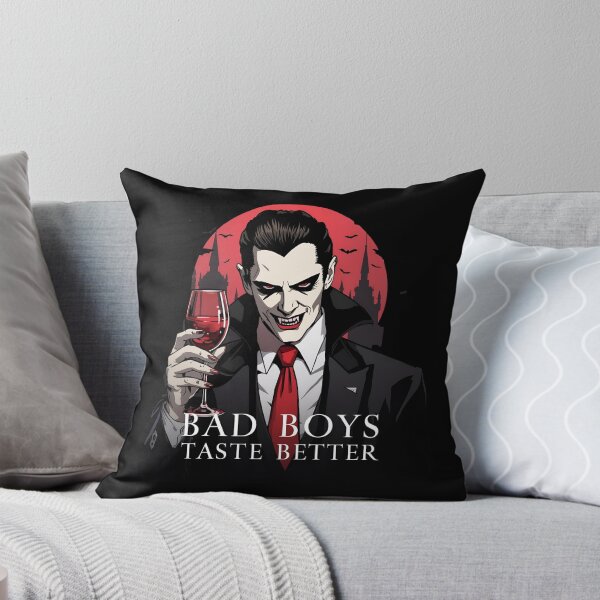 Item preview, Bad Boys Taste Better Classic Vampire | Gothic Horror Halloween Design designed and sold by Lunaria Arts.