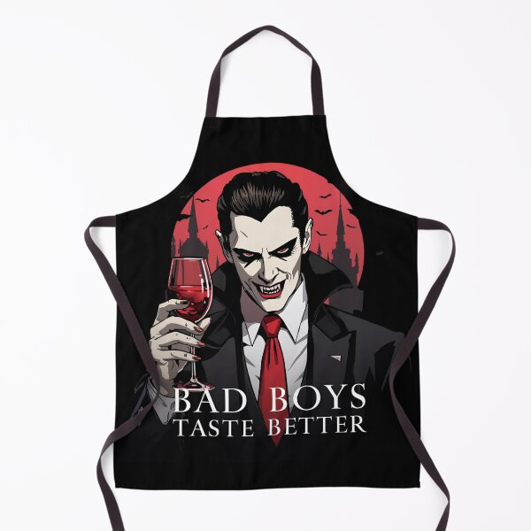 Item preview, Bad Boys Taste Better Classic Vampire | Gothic Horror Halloween Design designed and sold by Lunaria Arts.