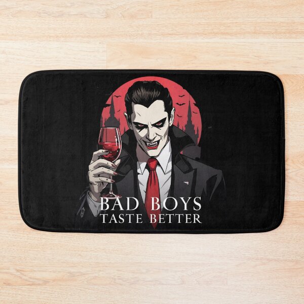 Item preview, Bad Boys Taste Better Classic Vampire | Gothic Horror Halloween Design designed and sold by Lunaria Arts.
