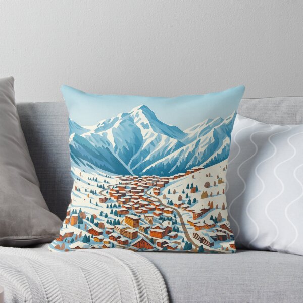 Item preview, Les 2 Alpes ski poster designed and sold by Findmeifyoucan.
