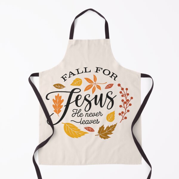 Item preview, Fall, Fall For Jesus He Never Leaves, Autumn, Thanksgiving, Fall For Jesus, Jesus designed and sold by toongstudio.
