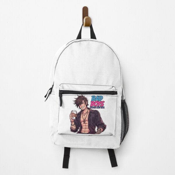 Item preview, Bad Boys Taste Better Coffee Lover | Tattooed Rebel Anime Style Design designed and sold by Lunaria Arts.