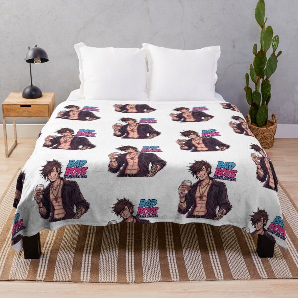 Item preview, Bad Boys Taste Better Coffee Lover | Tattooed Rebel Anime Style Design designed and sold by Lunaria Arts.