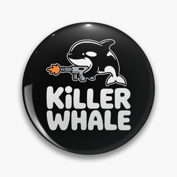 Item preview, Killer Whale! Funny Orca Gun Pun designed and sold by PMCreative.