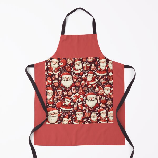 Item preview, Christmas Santa Claus Pattern No.1 designed and sold by DreamagineArtDesign.
