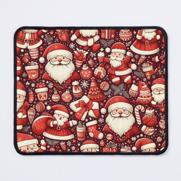 Item preview, Christmas Santa Claus Pattern No.1 designed and sold by DreamagineArtDesign.