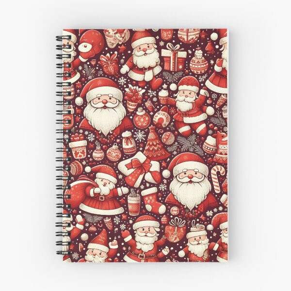 Item preview, Christmas Santa Claus Pattern No.1 designed and sold by DreamagineArtDesign.