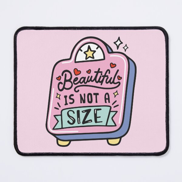Item preview, Beautiful Is Not a Size – Self Love Edition designed and sold by HotFluff.