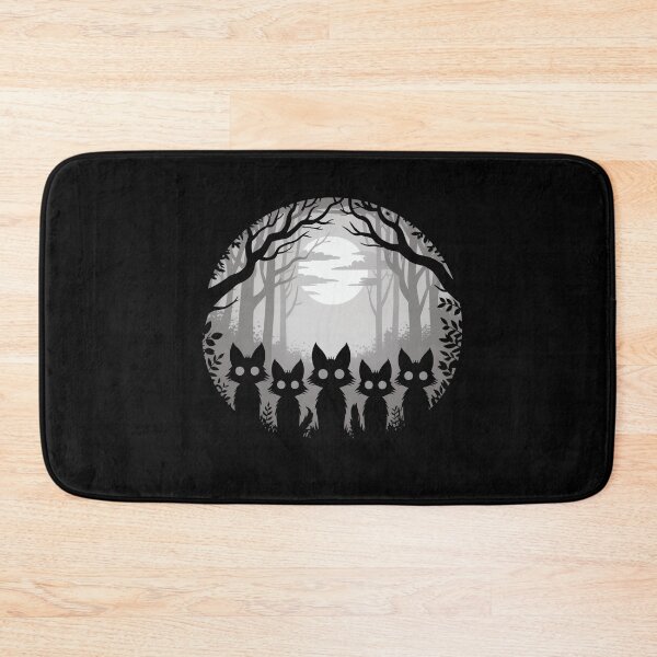 Item preview, Foxes In The Moonlight Forest Silhouette designed and sold by MooonTees.