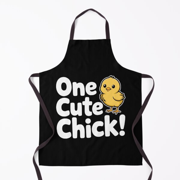Item preview, One Cute Chick! Funny Chick Pun designed and sold by PMCreative.