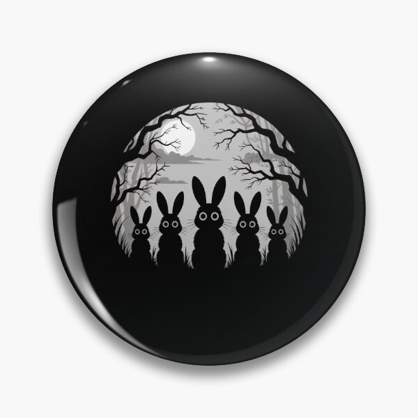 Item preview, Rabbits In The Moonlight Forest designed and sold by MooonTees.
