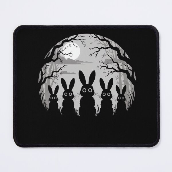 Item preview, Rabbits In The Moonlight Forest designed and sold by MooonTees.