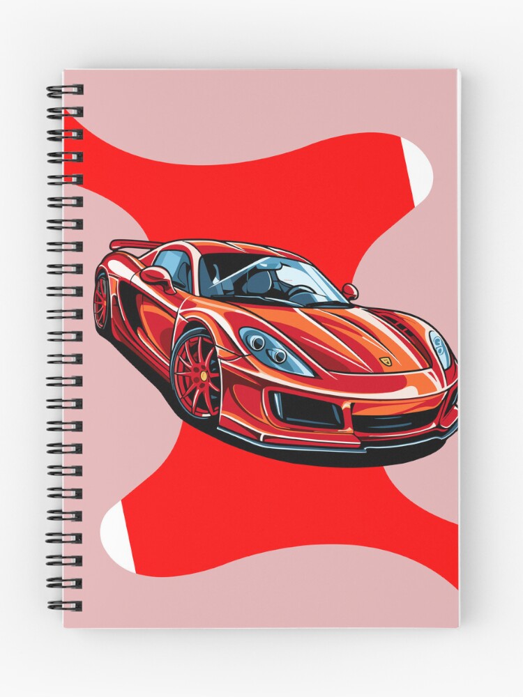 Thumbnail 1 of 3, Journal, Red Car designed and sold by lumar23.