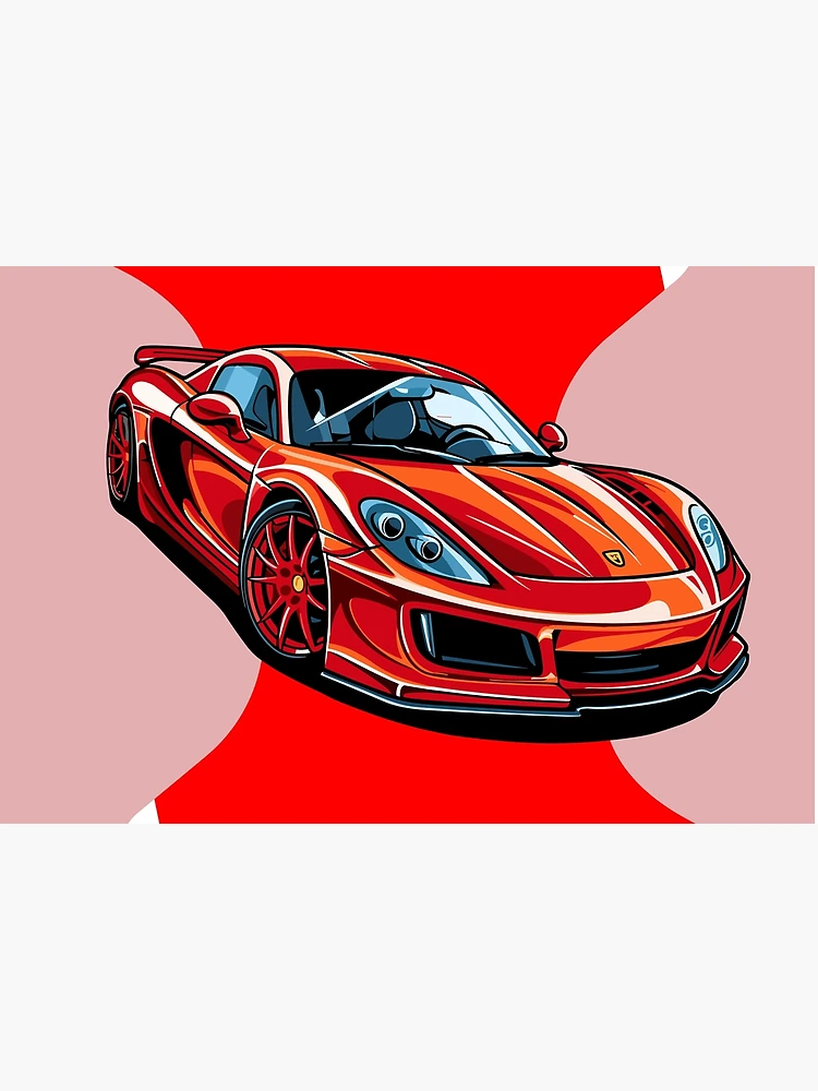 Thumbnail 3 of 3, Journal, Red Car designed and sold by lumar23.