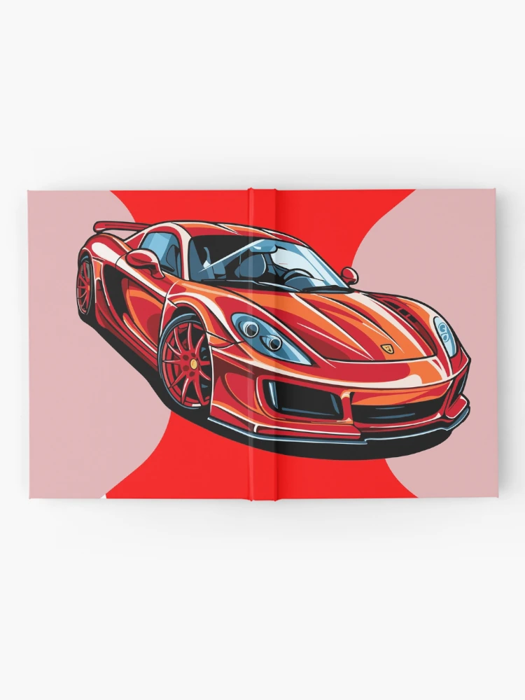 Thumbnail 2 of 3, Journal, Red Car designed and sold by lumar23.