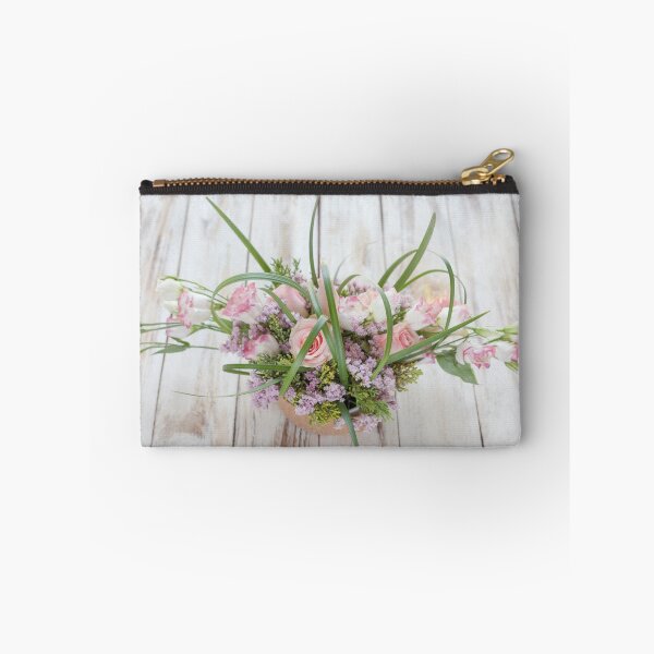 Item preview, Bouquet of flowers on a old wooden background designed and sold by KatyaLin.