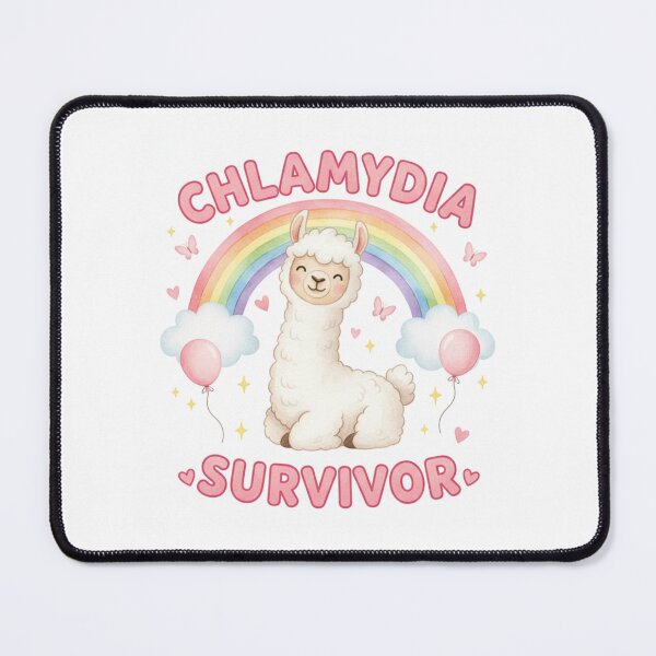 Item preview, Llama Chlamydia survivor funny gag adult humor novelty  designed and sold by CheeseBlueprint.