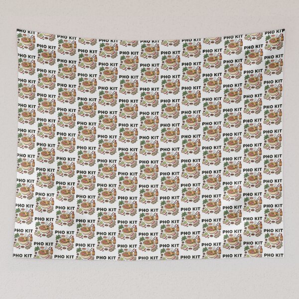 Item preview, Funny Pho Kit Noodle Bowl Pun with Ingredients Illustration designed and sold by JeniiArt.