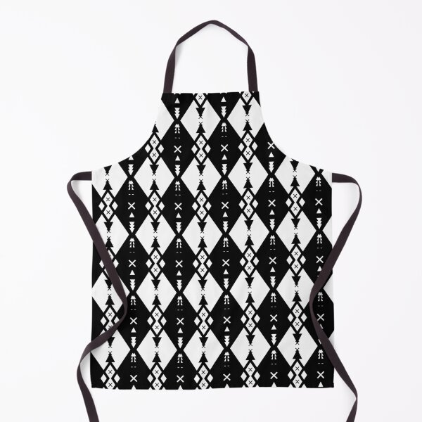 Item preview, Black and White Geometric Tribal Pattern Background designed and sold by Markkobayastore.