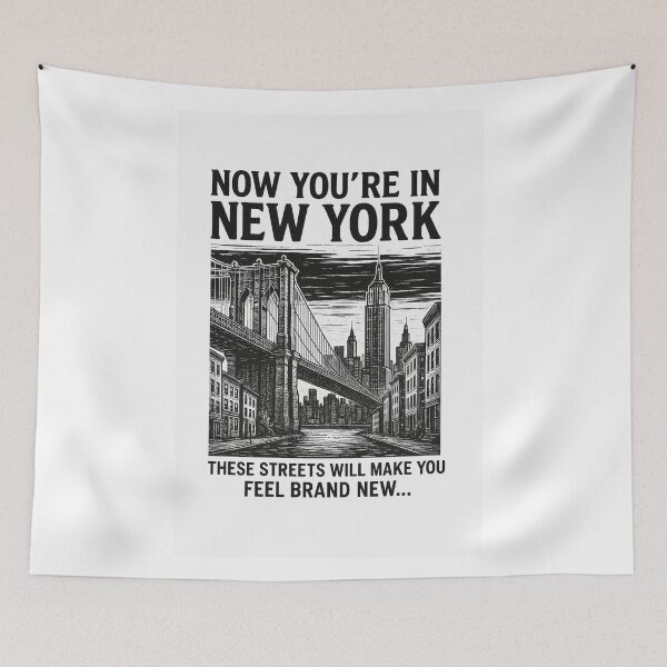 Item preview, The city that never sleeps ?✨ Bold lines, endless dreams — this artwork captures the raw energy of New York City, where ambition meets art.  designed and sold by BijakJagoda.