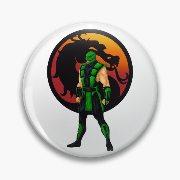 Item preview, Mortal Kombat Reptile Without Mask (UMK3) designed and sold by Ricardo-81.