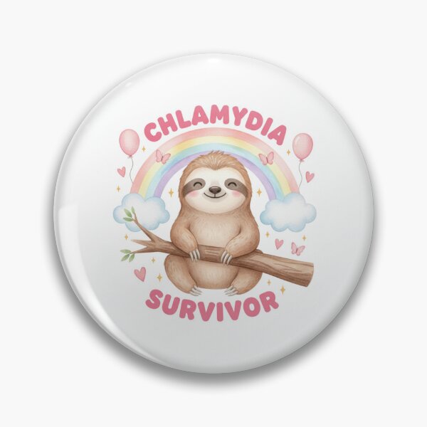 Item preview, Sloth Chlamydia survivor funny gag adult humor novelty  designed and sold by CheeseBlueprint.