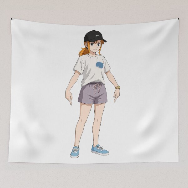 Item preview, Right Here! – Confident Anime Pose designed and sold by andriassaputro.