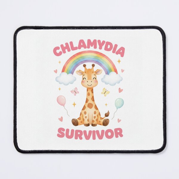 Item preview, Giraffe Chlamydia survivor funny gag adult humor novelty  designed and sold by CheeseBlueprint.
