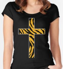 Missouri Cross Women's Fitted Scoop T-Shirt
